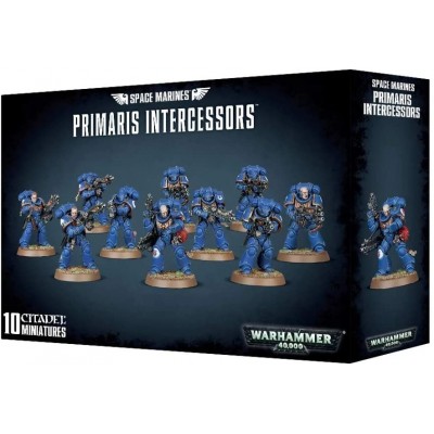 Настолна игра Warhammer 40k - Space Marines Primaris Intercessors